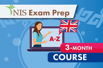 NIS Exam Prep - English- 3 month course